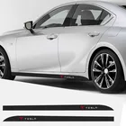 2 шт., наклейки на порог и боковую дверь автомобиля Tesla Model 3 2021