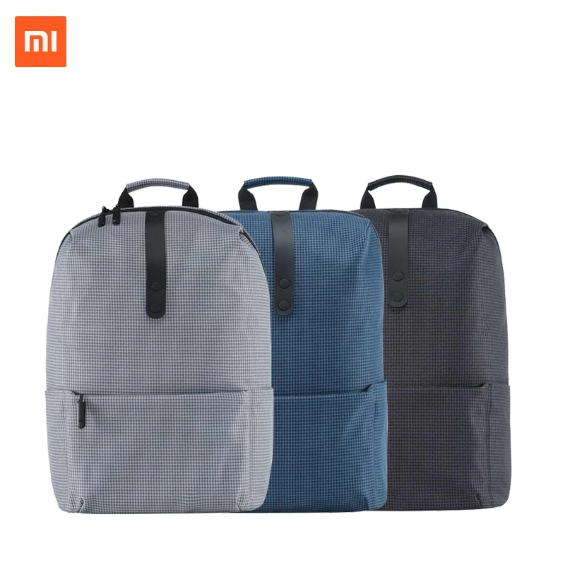 Рюкзак Xiaomi Повседневная сумка для мужчин и женщин дорожная Классический рюкзак 20