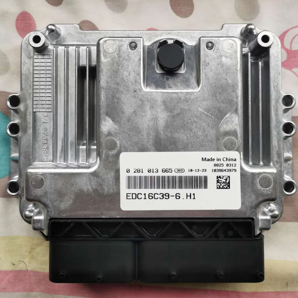 0281013665 оригинальный новый двигатель плата компьютера ECU EDC16C39-6.H1 для JMC | Автомобили