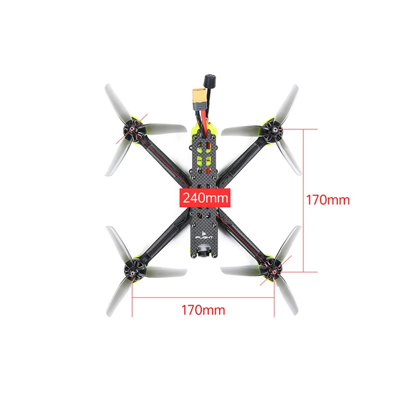 Nazgul5 V2 HD 5 дюймов 240 мм FPV Дрон BNF с рамкой XL5 V5/Caddx Nebula Pro цифровая система/SucceX E F4 45A