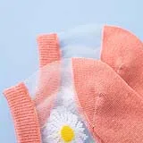 

Summer Ultrathin Ankle Socks Transparent Daisy Embroidery Lace Silk Elastic Socks Cute Girls Short Socks For Women 2021 New