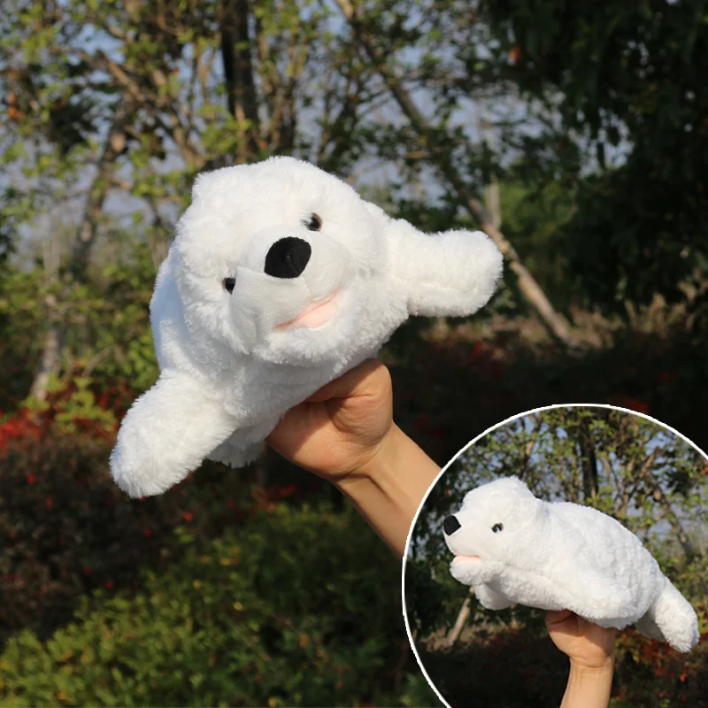 Плюшевые животные Пингвин маленький морской лев Немо рыбка ручная кукла детский