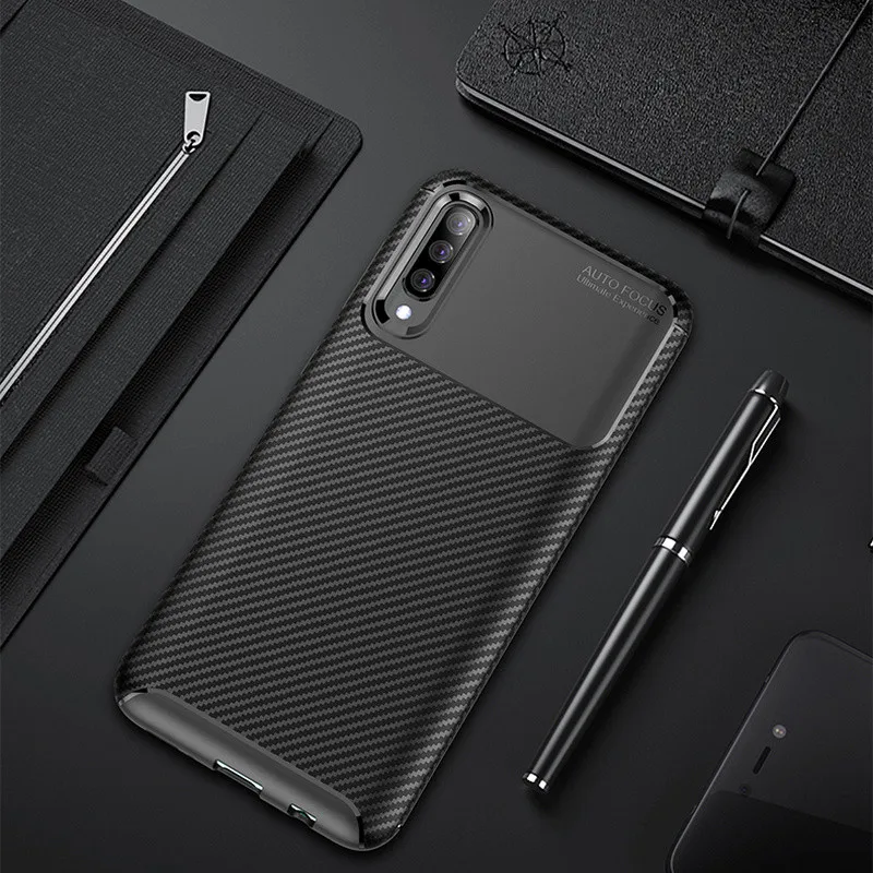 УГЛЕРОДНЫЙ чехол на заднюю панель телефона Samsung Galaxy A10 A20 A30 A40 A50 A60 A70 A10E A20E M40 M30 M20 M10