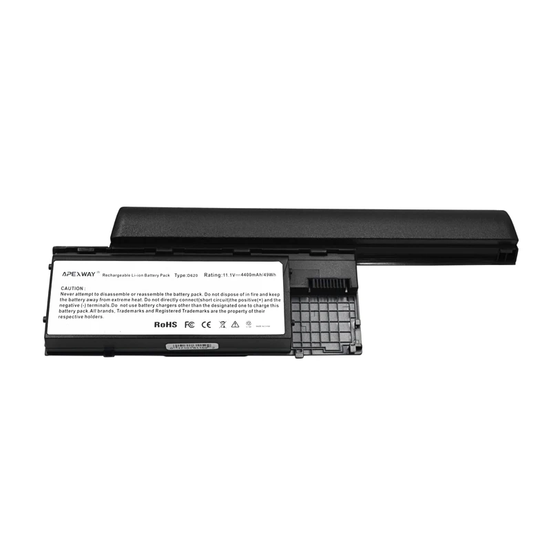 Apexway 6 ячеек Новый аккумулятор для ноутбука Dell Latitude D620 D630 D630c D631 KD495 NT379 PC764 PC765 PD685 GD775