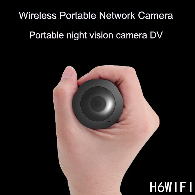 Мини-камера A6 1080P с Wi-Fi беспроводная камера видеонаблюдения функцией ночного