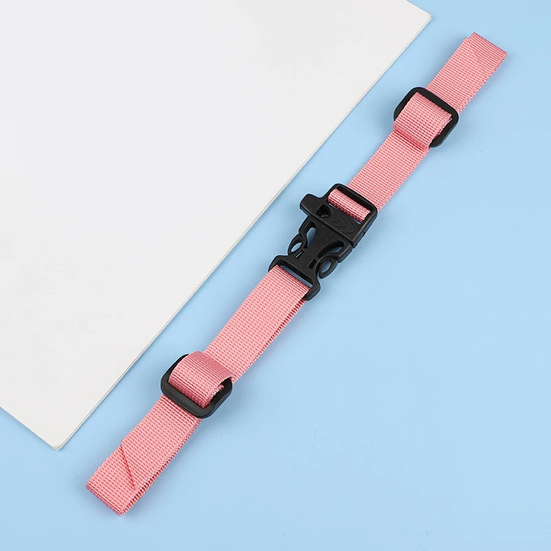 Durable Camping Backpack Chest Harness Strap Adjustable Dual Release Buckle Bag Parts Accessories Nylon School Bag Backpack Part