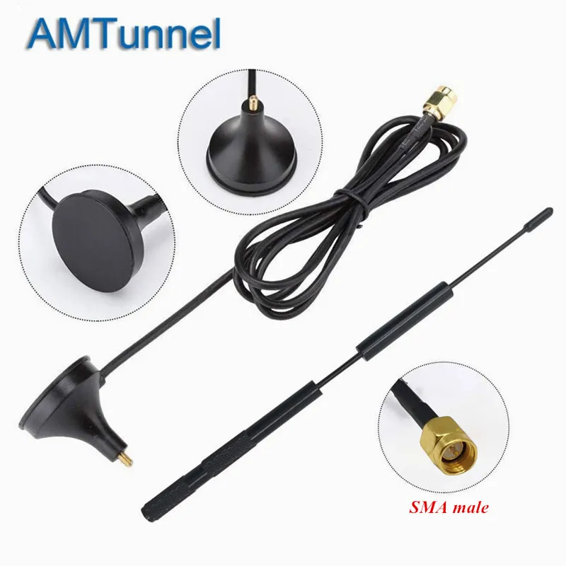 2 4G 5 8 ГГц двухдиапазонная антенна 7dBi SMA Штекерная 1 м/3 м RG174 Удлинительный кабель