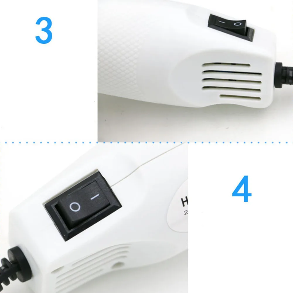 

220V DIY Hot Air Gun Power Phone Repair Tool Hair Dryer Soldering Supporting Seat Shrink Plastic Air Heat Gun Hot gun soldering