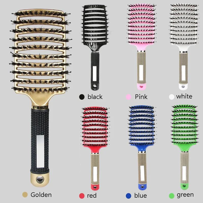

Scalp Massage Comb Women Wet Curly Detangle Hair Brush Salon Hairdressing Styling Tools Multifunctional Professional Hair Brush