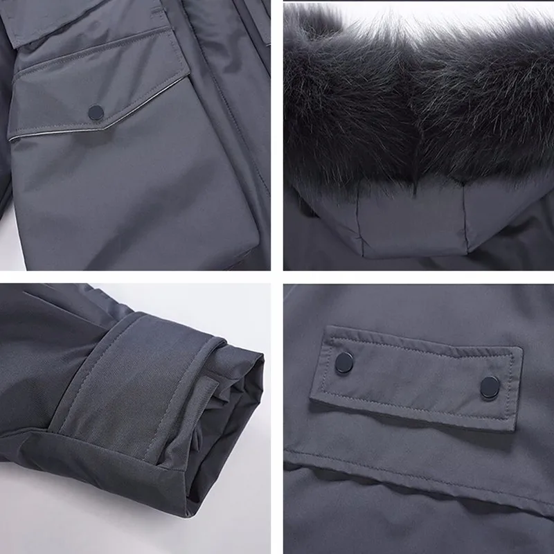 

Jacket High Quality Thick Coat Super Warm Outwear Female Coat Winter 2020 Snow Parka Women Hooded Cotton Padded Down