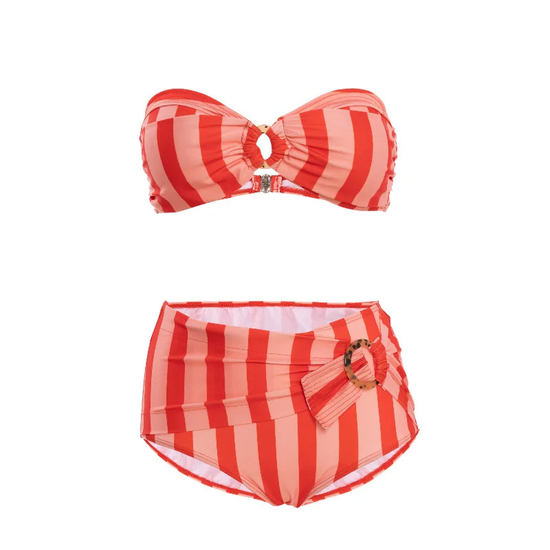 

Swimsuit For Girls Tankini Swimsuits Women 2 Piece Brazilian Biquini Sexy Smock Wild Animal Swimsuit Separate Bathing Suit