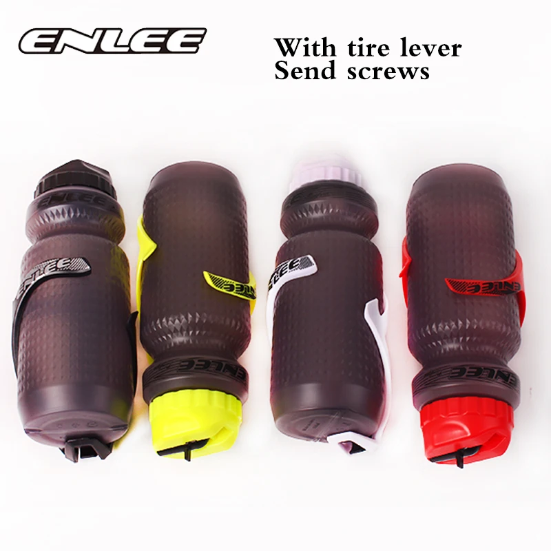 2 шт. велосипедный чайник ENLEE уличная Спортивная бутылка для воды Герметичная