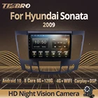 Автомобильное радио Tiebro Android10 для Hyundai Sonata 2009, автомобильное радио, GPS-навигация, автомагнитола 2DIN, автомобильный мультимедийный плеер IGO