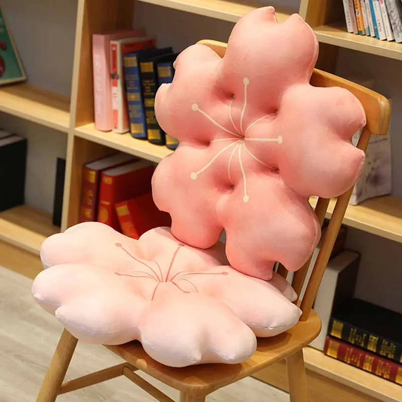 Мягкие подушки в виде лепестков 38/48 см 2 модели|Плюшевые подушки| |