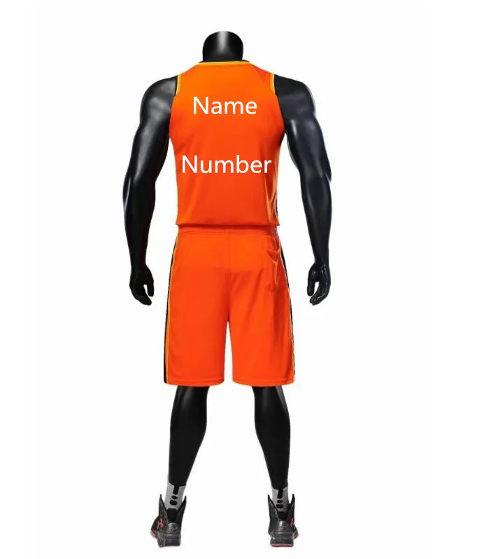 Новый сезон Новая баскетбольная форма для взрослых и детей Размер один задний