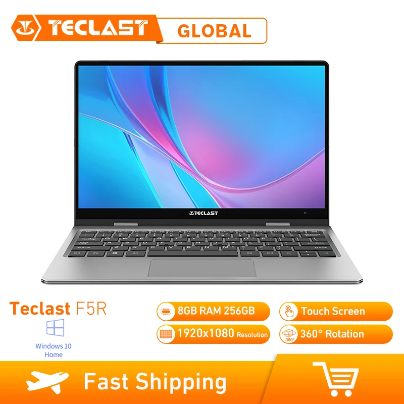 Teclast F5 11 6 дюймовый ноутбук с ОС Windows 10 на 360 ° Intel Gemini Lake N4100 четырехъядерный
