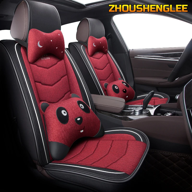 

Набор чехлов на автомобильные сиденья ZHOUSHENGLEE для renault fluence lifan 320 ford s-max bmw f25 kia k7 lexus gx470 geely