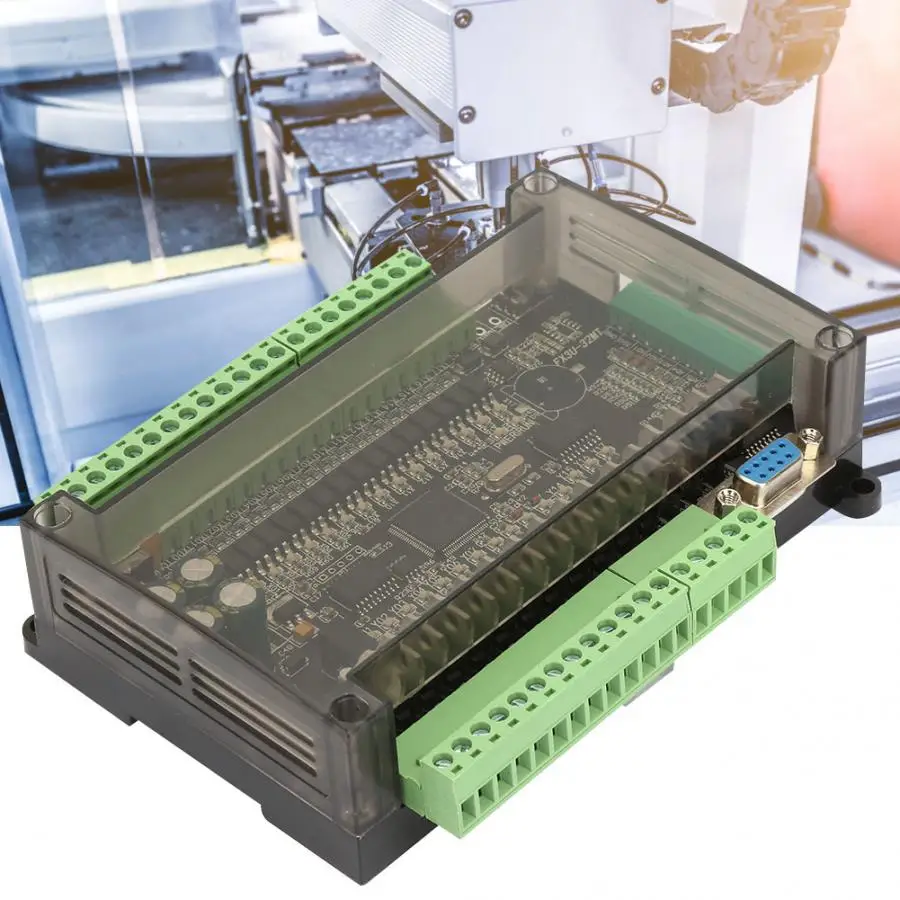 24V 32MT PLC контроллер 8 каналов 100k импульсный 32 бит MCU 16 вход транзисторный выход