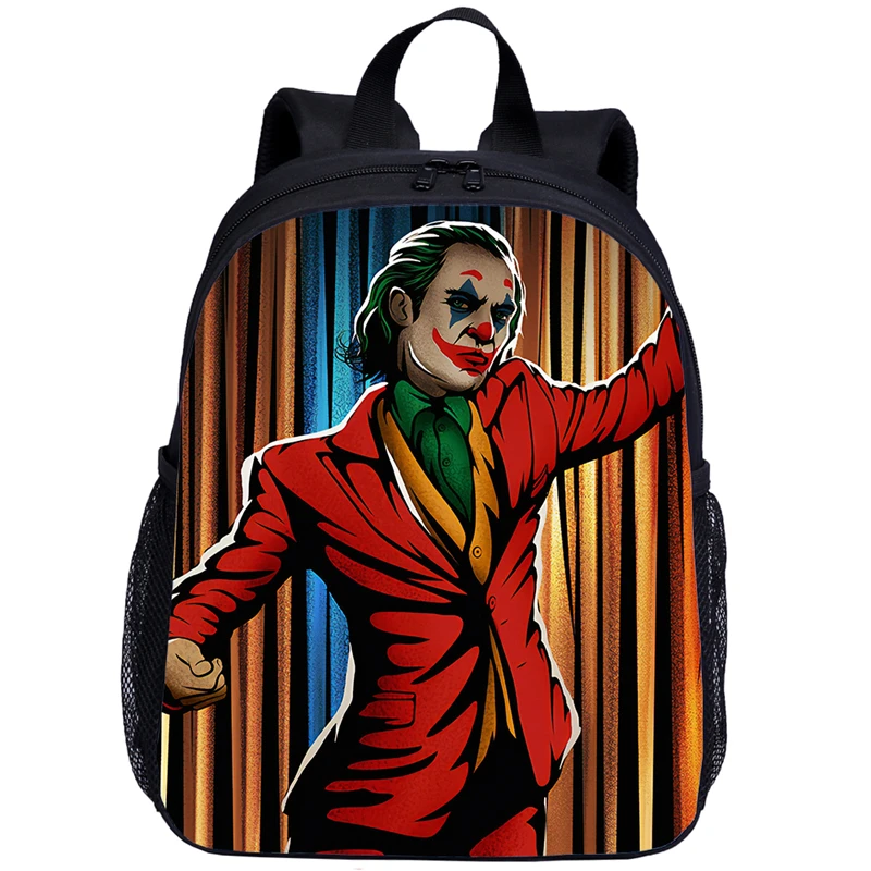 Детские школьные ранцы для мальчиков с 3D принтом клоуна Детская сумка