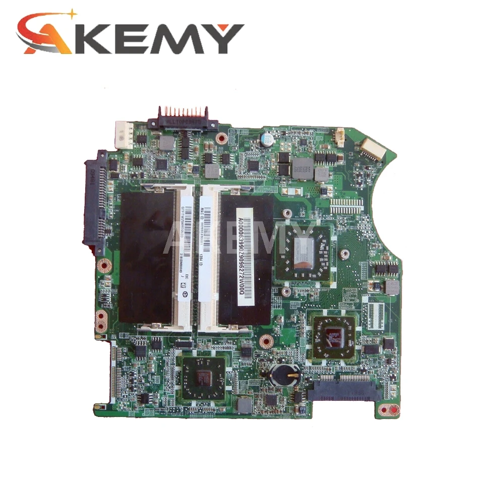 

Akemy DABU3AMB8E0 A000063990 Main Board For Toshiba Satellite T135 T135D Laptop Motherboard DDR3 with Processor onboard