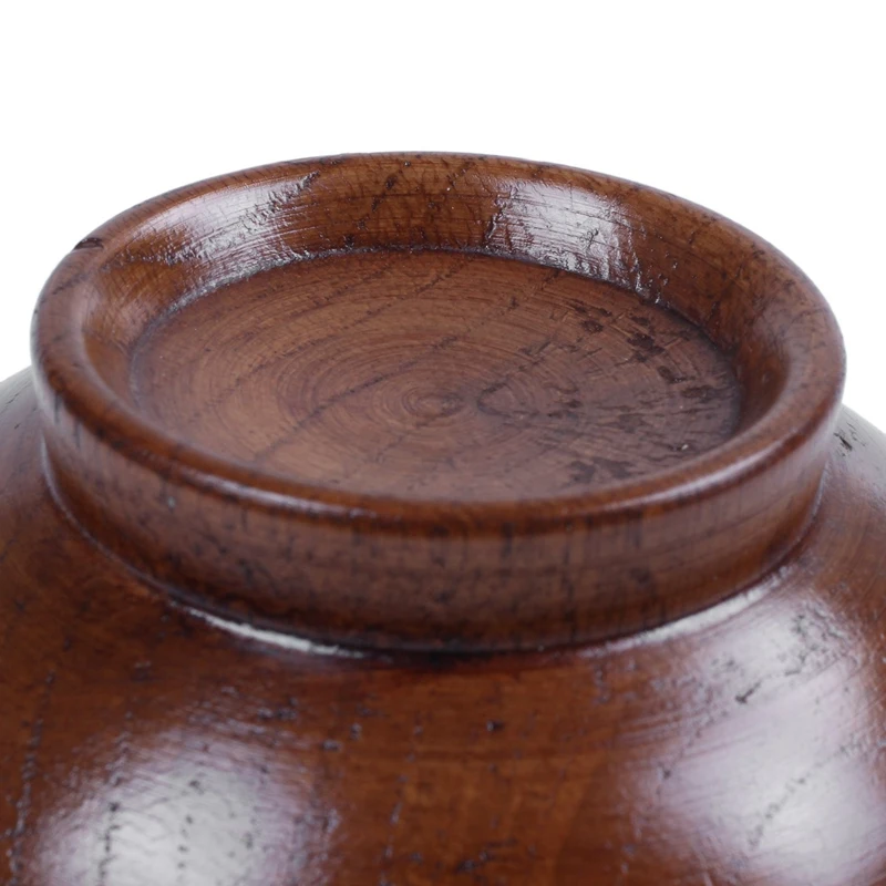 Деревянные Миски Деревянная миска для супа контейнер здоровой пищи винтажные