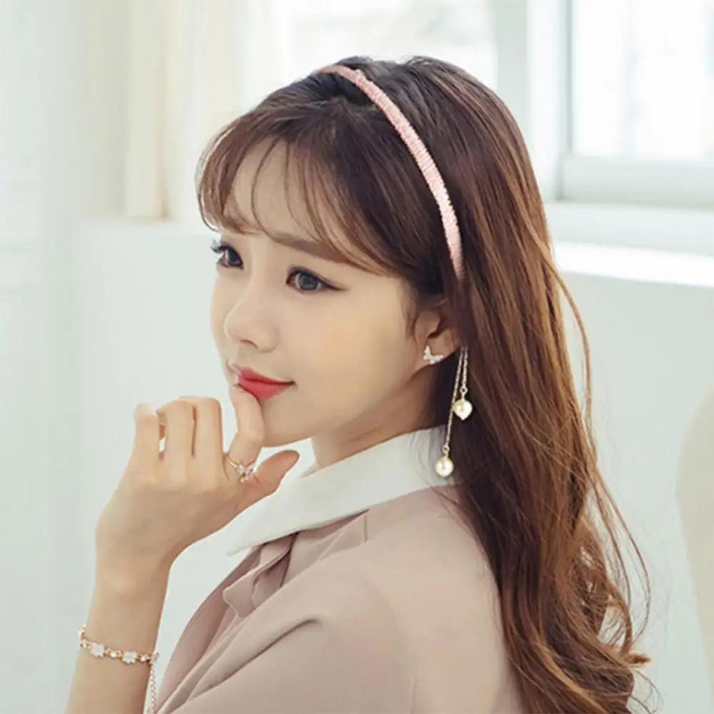 1 шт поддельные серьги оголовье корейский простой головной убор кисточка шпилька