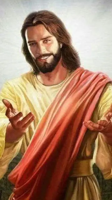 Goedkoop Aangepaste Jezus Christus Kerst Cadeau Nieuwe Jaar Cadeau Olieverfschilderij Handgeschilderd Wall Art Navidad новый год 24x36inch