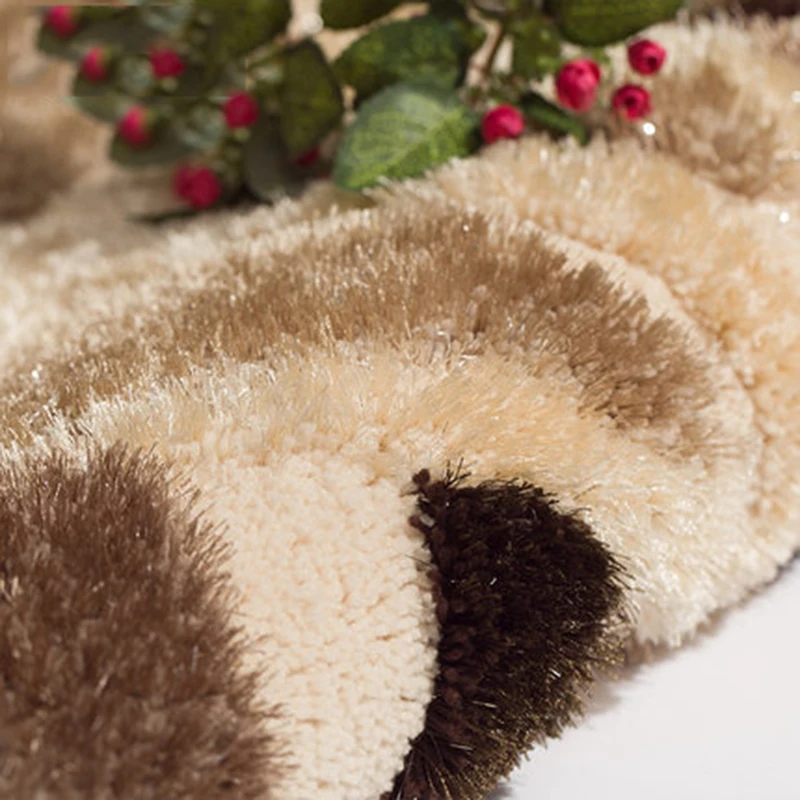 

Large Size 250x350CM Geometric Black White Plain Rugs and Carpets for Home Living Room Modern Soft Area Rug Bedroom Carpet