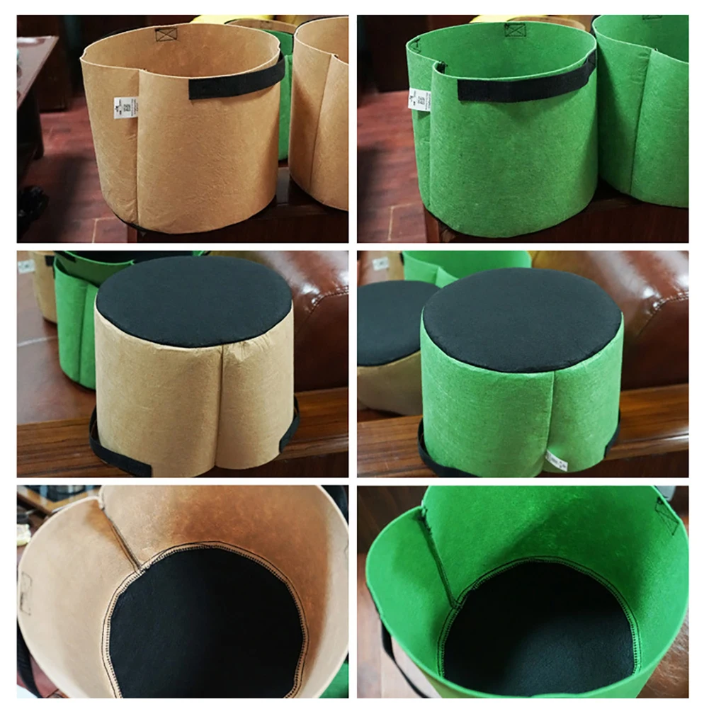 Галлон большой рост рассады растений сумки горшок садовые инструменты для дома