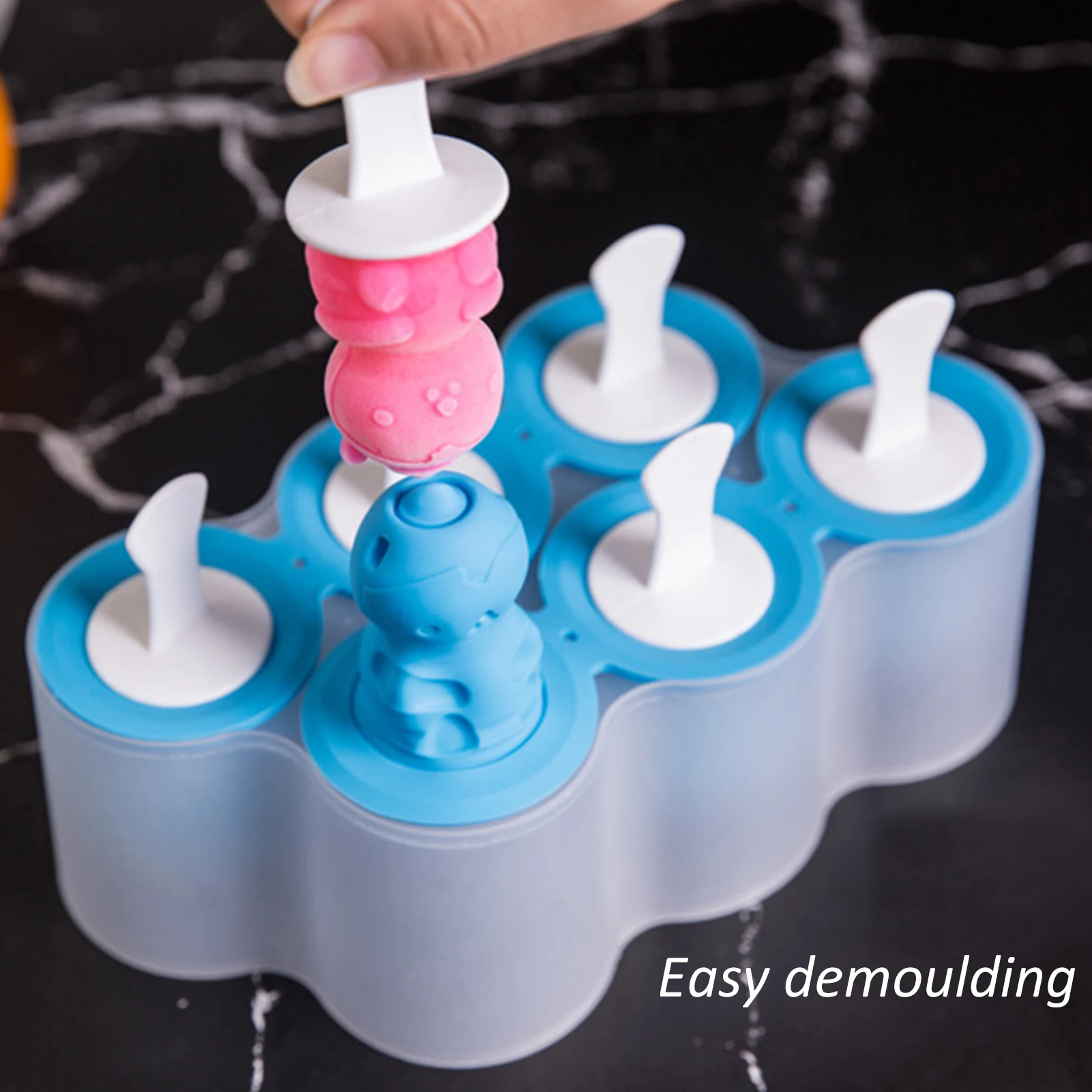 Форма для мороженого из пищевого силикона креативная безопасная и без запаха