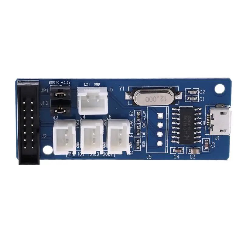 Интерфейсная плата WAVE2 осциллографа с конвертером Uart-USB поддержкой CH340G для