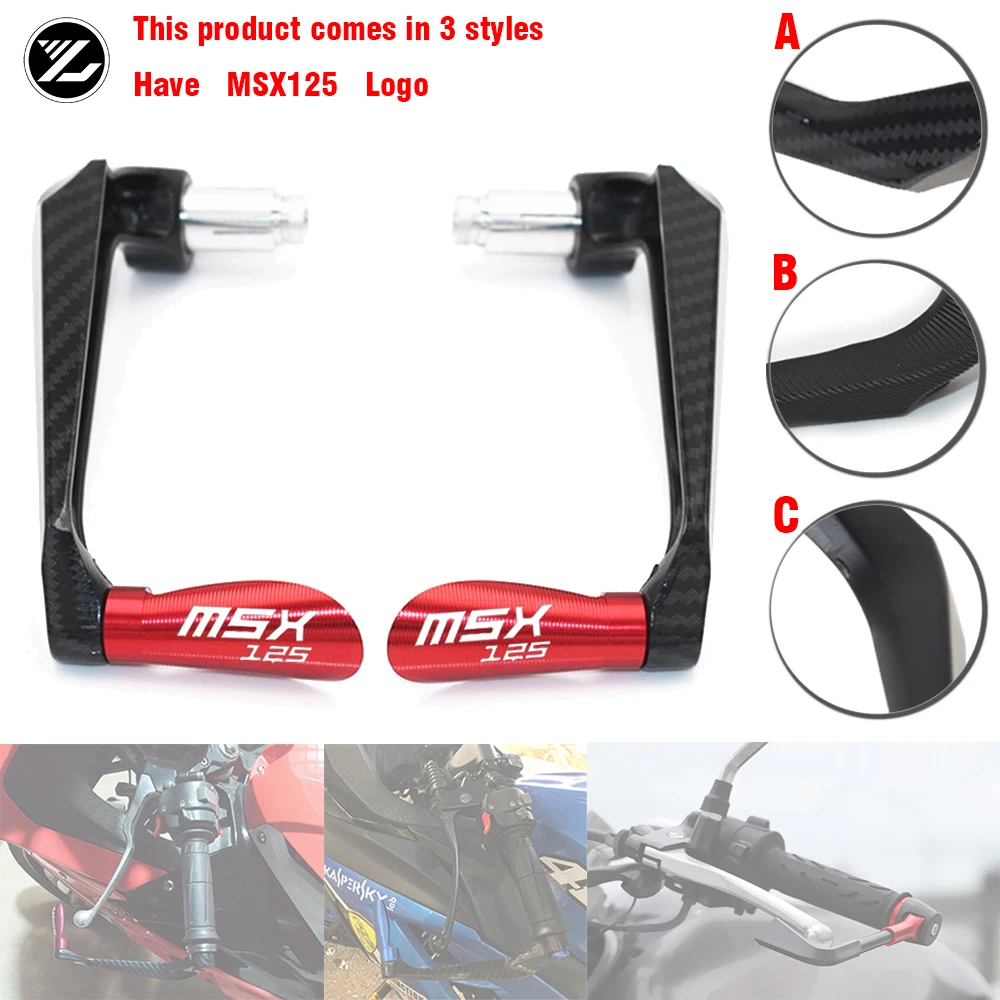 

For HONDA HORNET MSX125 2014-2018 Motorcycle Handguards Handlebar Grips Protector bar ends Levers Guard