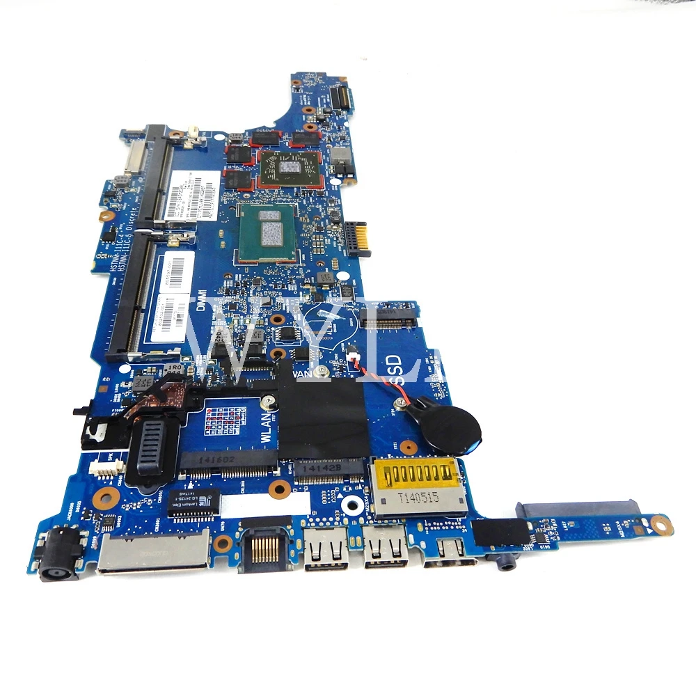 Материнская плата процессора 6050A2559101-MB-A03 i5-4210 для ноутбука HP 840 G1 850 802532-001 б/у -