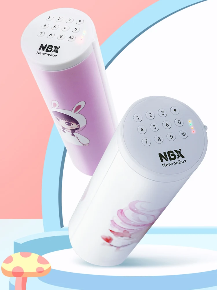 NBX пенал для карандашей с паролем, держатель для ручек с рисунком из мультфильма, Большая вместительная коробка для канцелярских принадлежностей, кодовый замок, сумка для хранения для дома, офиса, школы