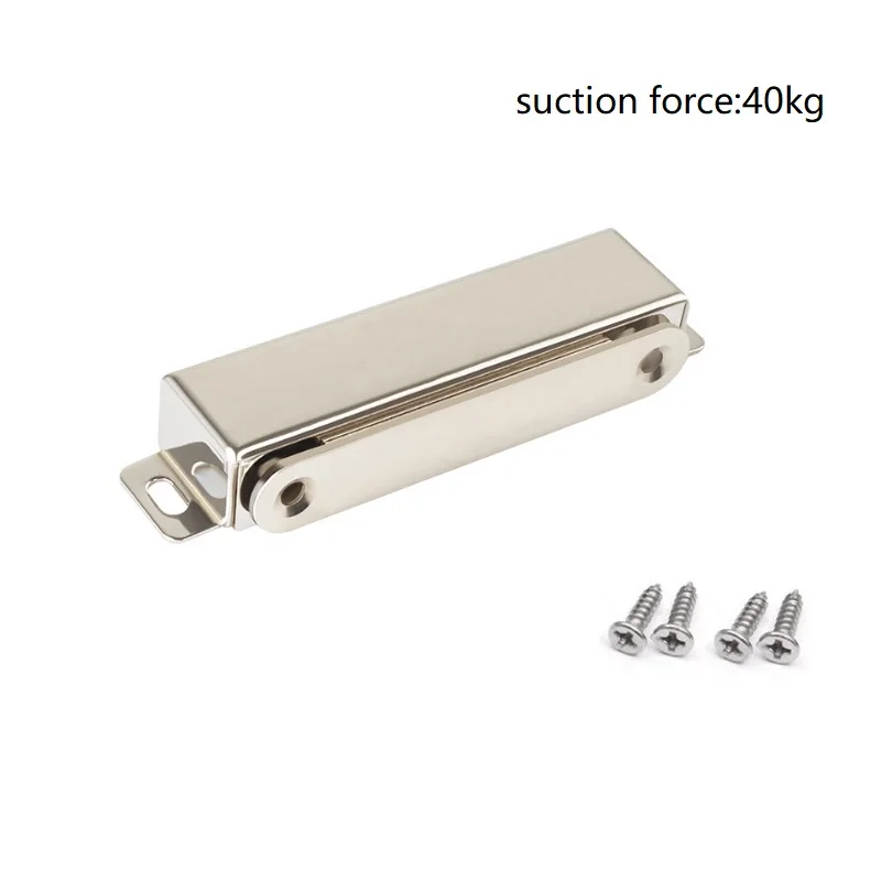 5PCS Cabinets Shutter Closet Furniture Door Heavy Duty Stainless Steel Magnet Latch Cabinet Catches with Screws | Обустройство дома