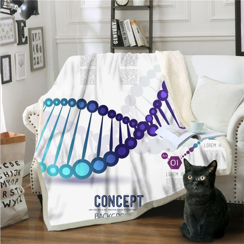 Рождественские украшения для дома одеяло s кровати музыкальный символ узор