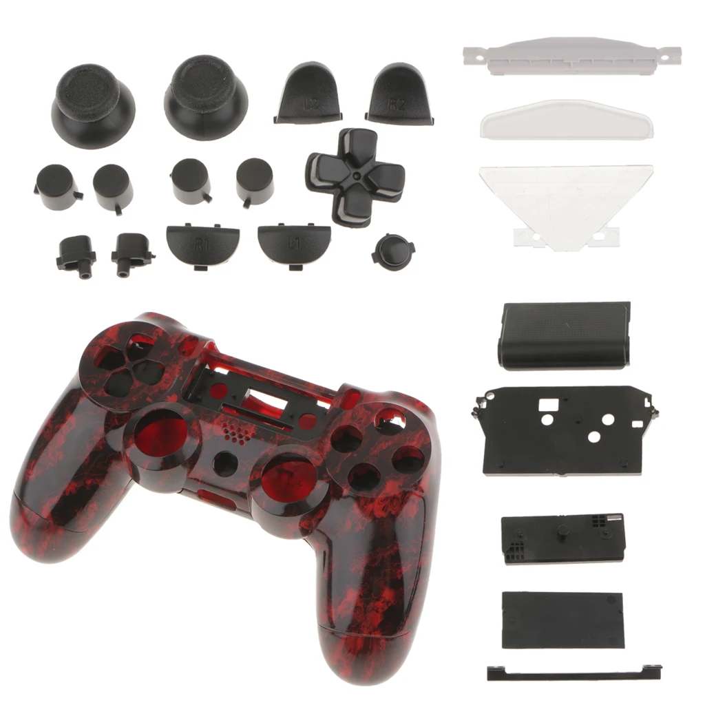Custom Shell Hydro окунутый мод кнопки комплект для PS4 беспроводной контроллер|Запасные