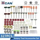 XCAN 14 ''хвостовик 18 шт. набор шлифовальных и полировальных инструментов для вращающихся инструментов Dremel набор аксессуаров для вращающихся инструментов
