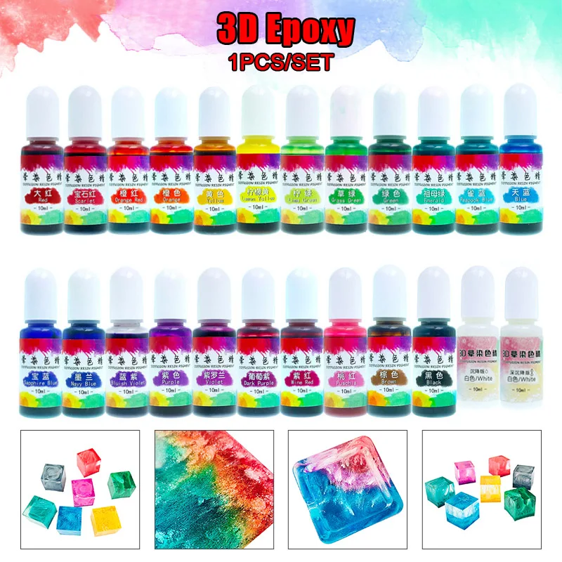 Краситель из смолы Высококонцентрированный краситель эпоксидной для рукоделия