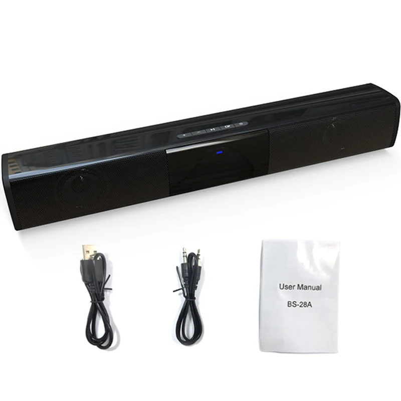 Bs 28A домашний кинотеатр Bluetooth Саундбар ТВ супер бас стерео динамик s с сабвуфером