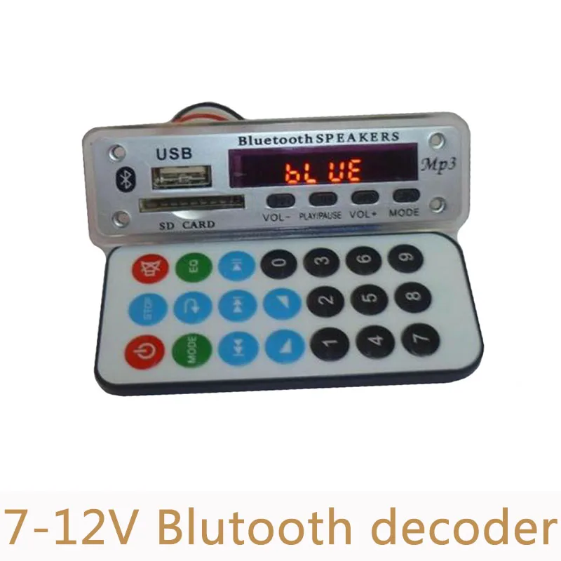 Lossless FLAC 12 в Bluetooth MP3 декодированная плата с дисплеем многофункциональная USB