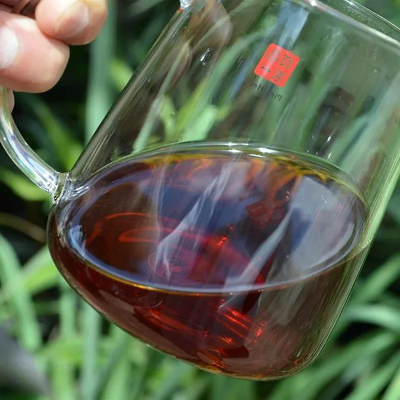 

Chinese Yunnan Ripe Pu'er 200g Oldest Pu'erh Tea Ancestor Antique Honey Sweet Dull-red Pu-erh Ancient Tree Houseware