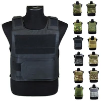 hunting tactical vest military molle plate carrier magazine airsoft paintball cs outdoor protective lightweight vest