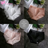 4pcslot lynmiss pure cotton women panties women underwear female underwear lingerie womens sexy panties seamless lingeries