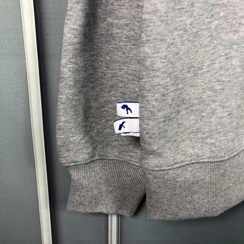 

Fox Embroidery Ader Error Maison Kitsune Crewneck Sweatshirts Men Women Best Quality Adererror Pullover Hoodie