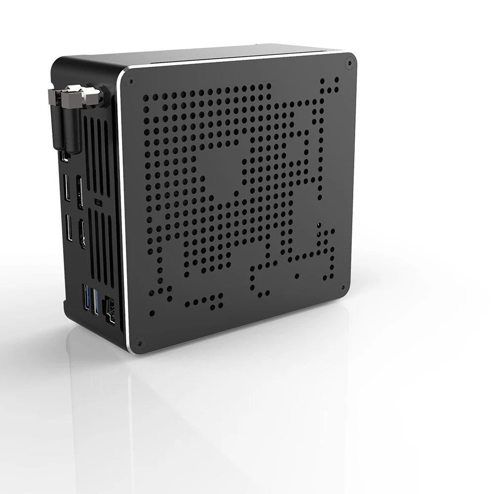 Мини компьютер TOPTON Intel Core i5 i7 i9 9880H 2 Lan Windows 10 * DDR4 64 Гб M.2 PCIE Micro PC Mini 4K HTPC DP HDMI2.0|Мини ПК|