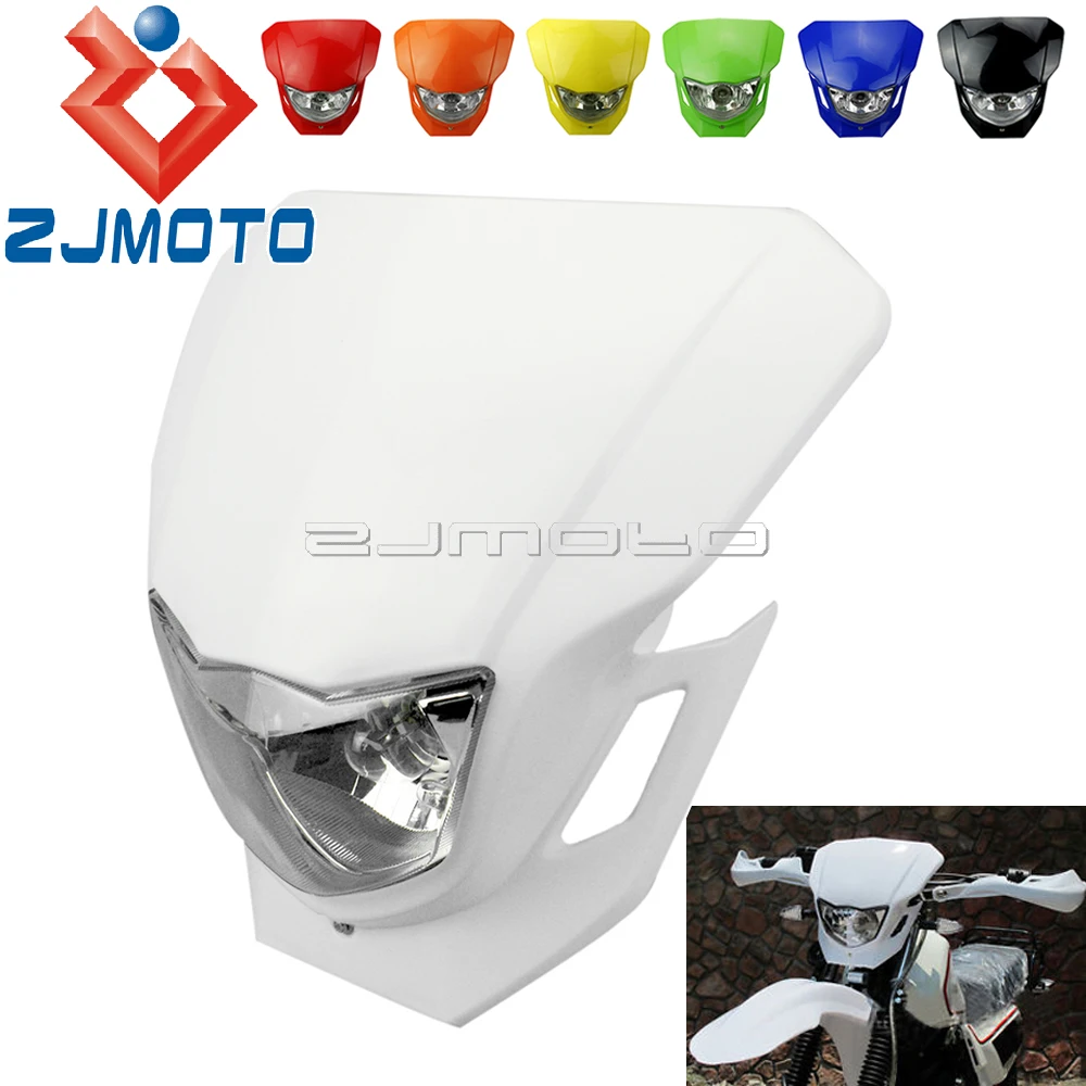 Налобный фонарь для мотоцикла Suzuki Honda Yamaha DRZ DR KX KLX EXC XCW XT WR YZ YZF TW маска