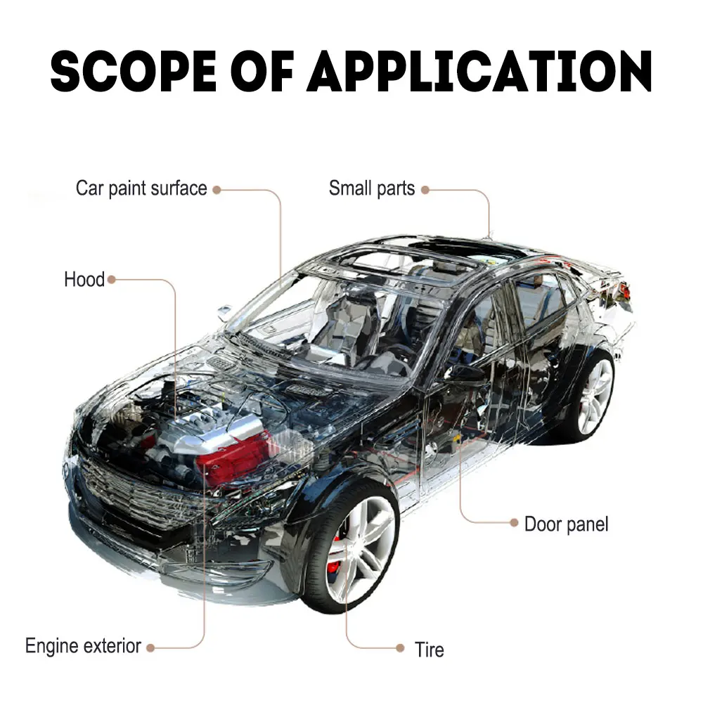 120 мл автомобильный отсек для очистки двигателя грязное средство удаления масла