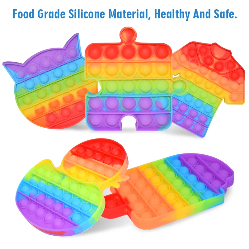Пузырьки для сенсорных элементов мягкие игрушки снятия стресса забавные детские