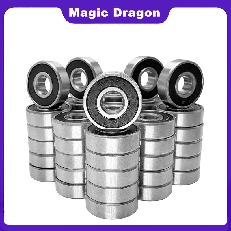 10 шт. 608 колеса для скейтборда скутера запасные подшипники шариковый ролик